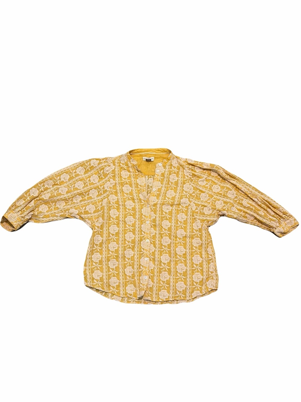 Pilcro by Anthropologie The Bella Femme Buttondown Blouse - Picture 2 of 3